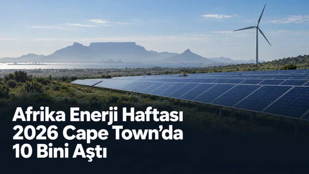 Afrika Enerji Haftası 2026 Cape Town’da 10 Bini Aştı