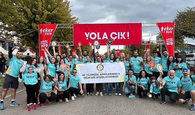 Koşucular Eker I Run’da adımlarını TEGV çocukları için attı görseli