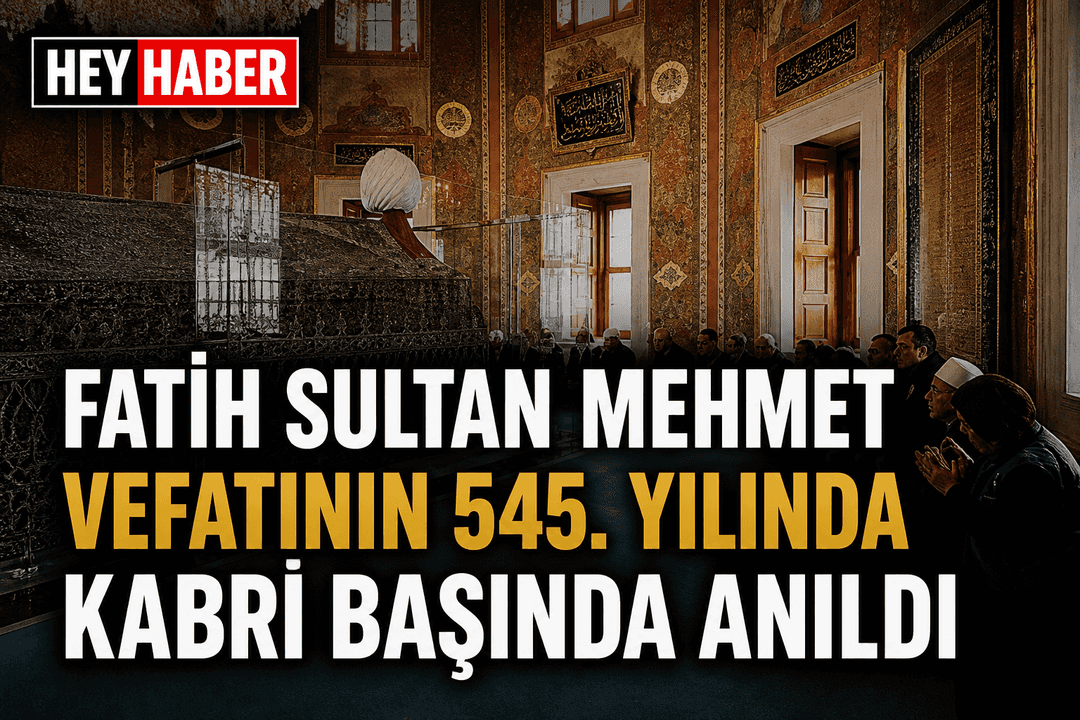 Fatih Sultan Mehmet Vefatının 545. Yılında Kabri Başında Anıldı görseli