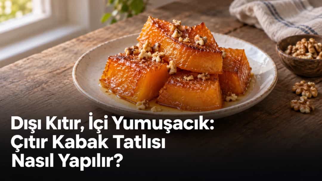 Dışı Kıtır, İçi Yumuşacık: Çıtır Kabak Tatlısı Nasıl Yapılır?