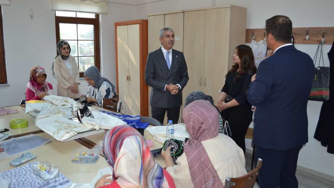 Beypazarı Kaymakamı Ünal Coşkun, Aile Destek Merkezi ve Kaymakamlık Aşevi’ni ziyaret etti görseli