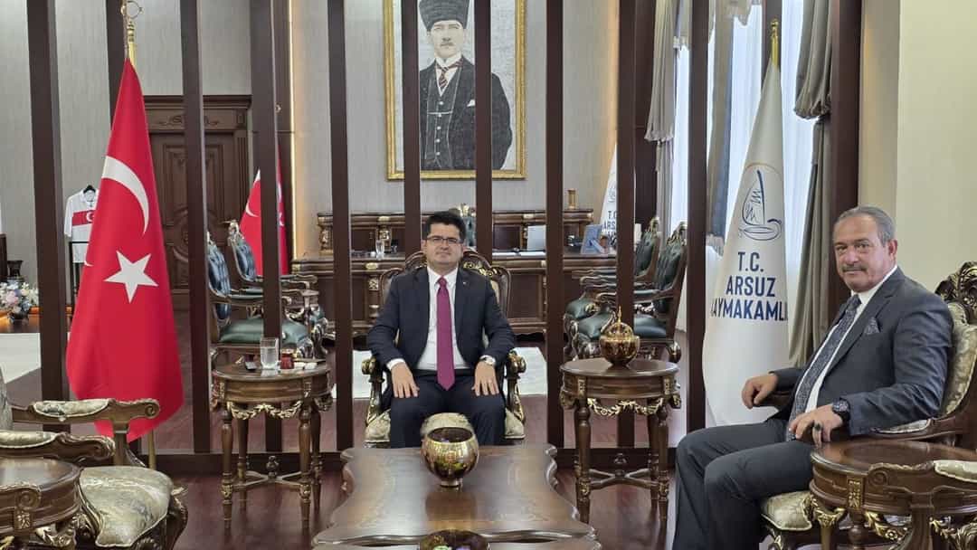 TİMBİR ve BHA'dan Arsuz Kaymakamı Fatih Eroğlu'na ziyaret görseli