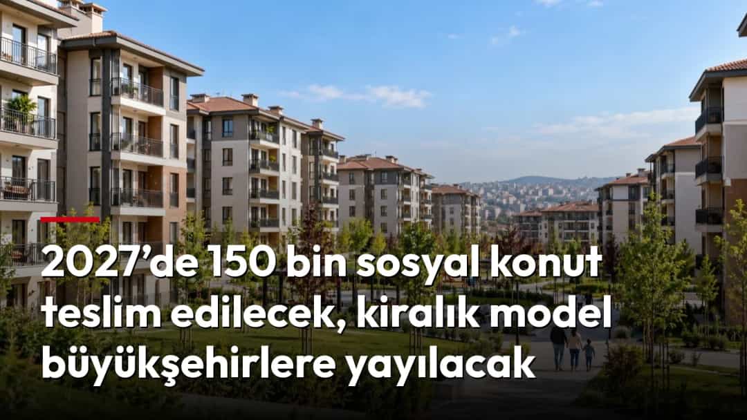 Yeşil alan ve yürüyüş yollarıyla çevrili çok katlı konut blokları