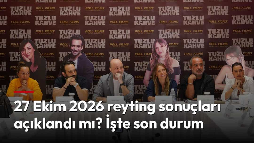 Bir televizyon yapımının tanıtım toplantısında masada oturan oyuncular ve ekip üyeleri