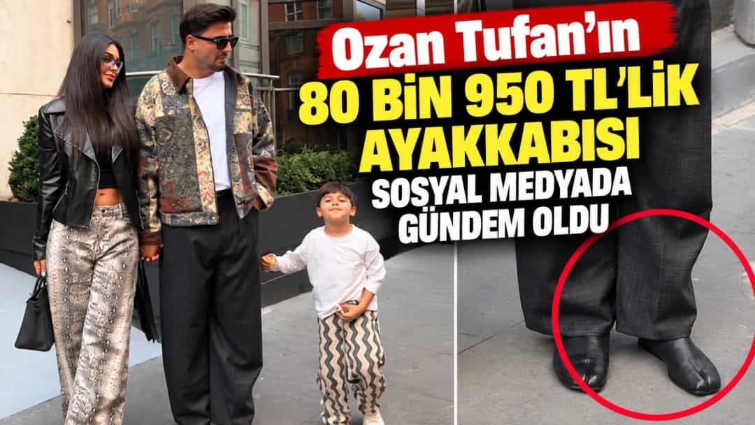 Ozan Tufan’ın 80 Bin 950 TL’lik Ayakkabısı Sosyal Medyada Gündem Oldu