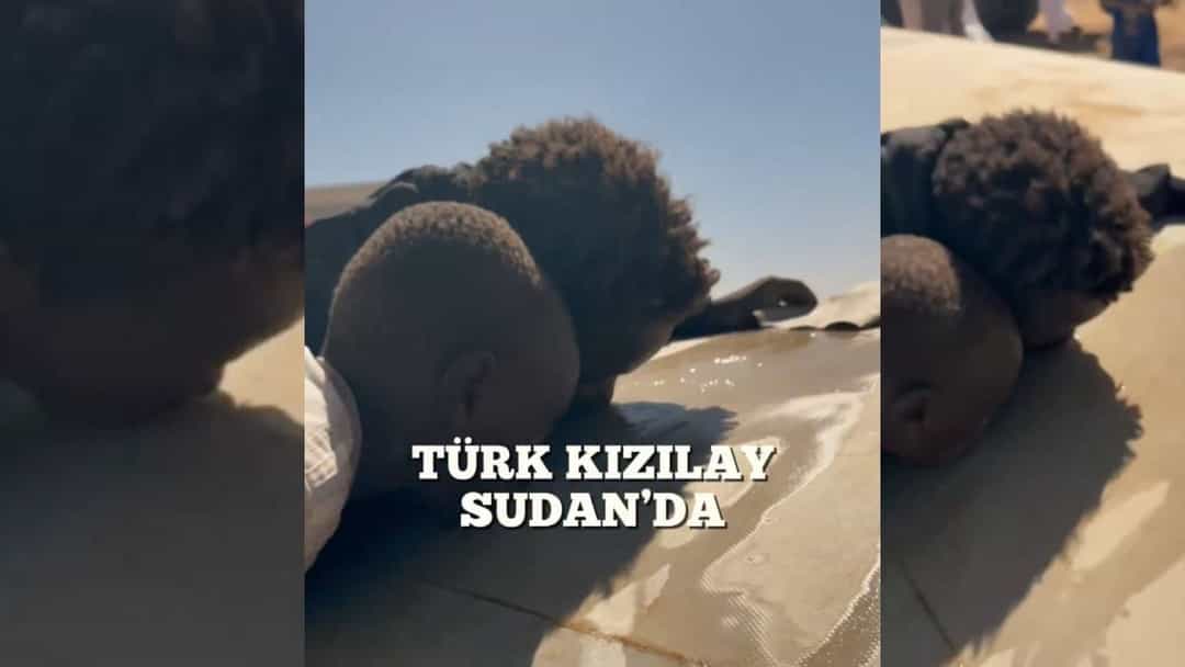Kızılay’ın Sudan paylaşımındaki görüntüler tepki çekti görseli