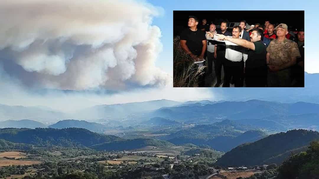 Suriye'deki yangın sınıra yaklaştı görseli