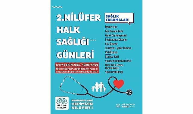 Nilüfer’de “Halk Sağlığı Günleri” başlıyor görseli
