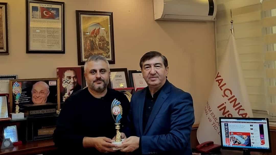 Gazeteci İsmail Karakaş’tan ASİAD’a anlamlı ziyaret görseli