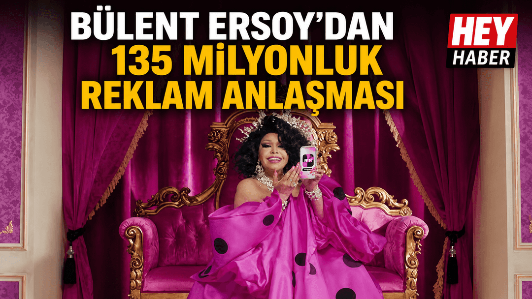 BÜLENT ERSOY'DAN 135 MİLYONLUK REKLAM ANLAŞMASI görseli