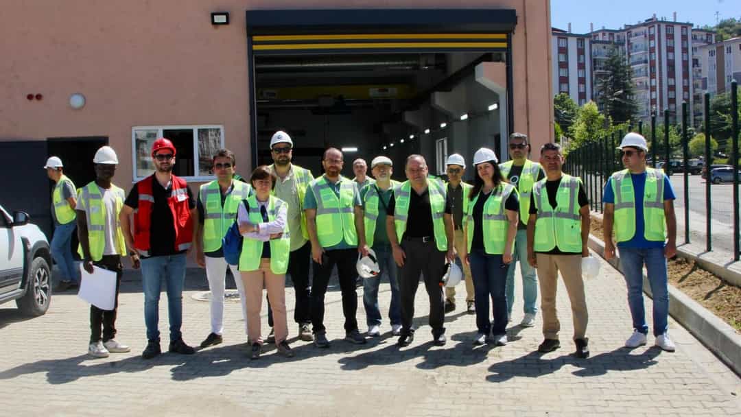 Atık su tesisi için bakanlık temsilcileri Giresun'da görseli