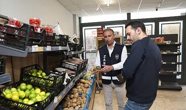 Nilüfer’de halk sağlığı için marketlere sıkı denetim görseli
