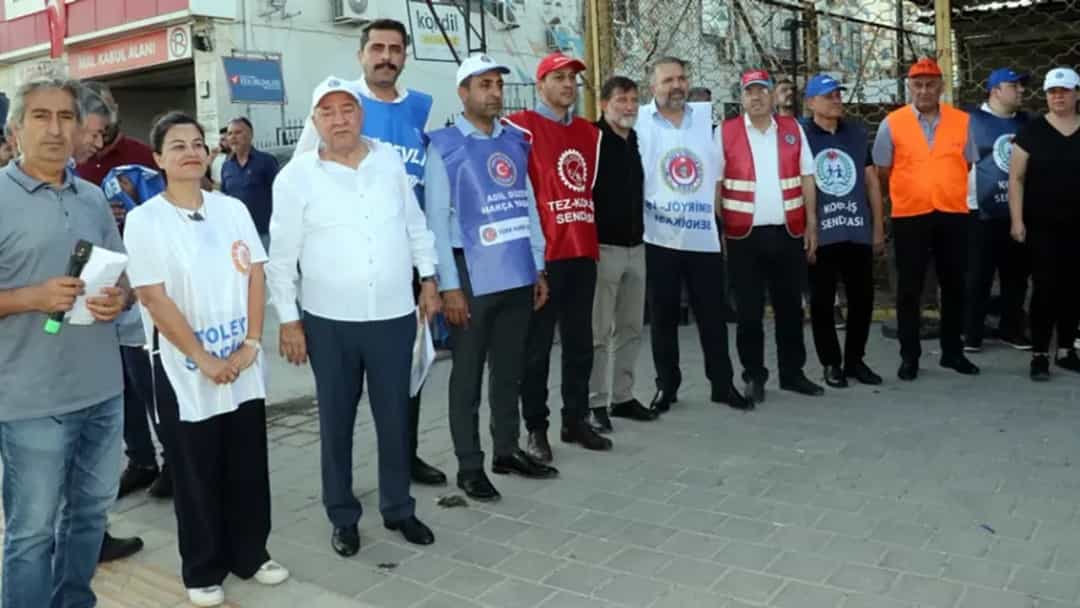 Türk-İş, eylemlerini kararlılıkla sürdürüyor; “Bu ülkenin temel direğiyiz” görseli
