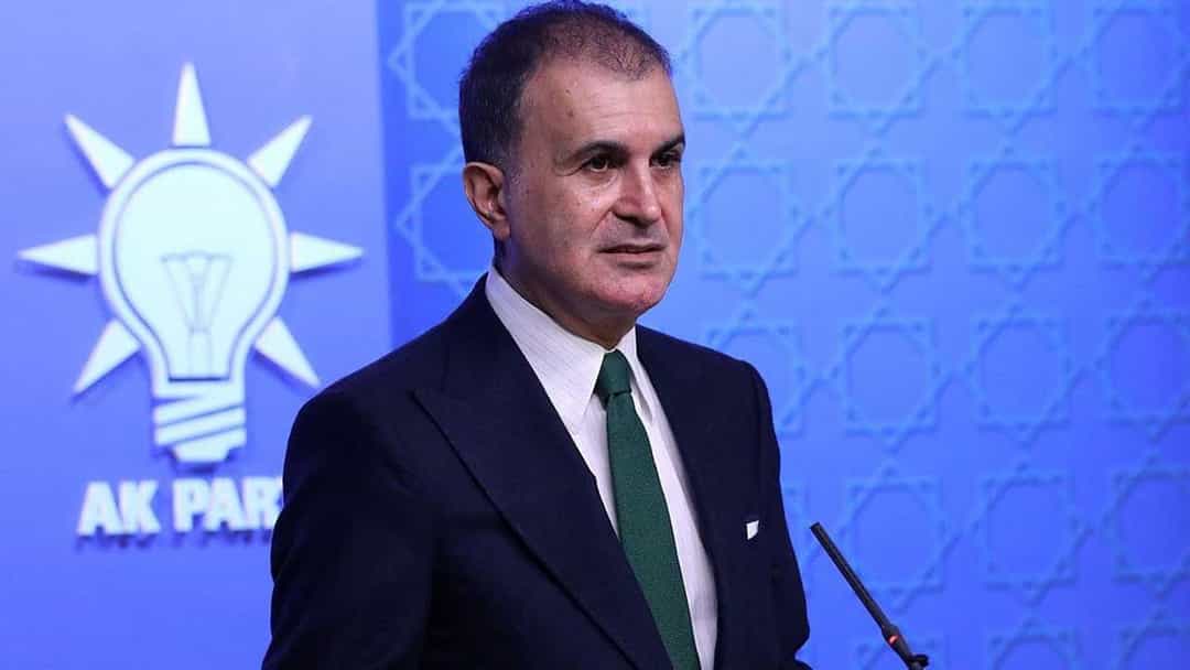 Ömer Çelik : Cumhurbaşkanımıza yönelik ahlak dışı ifadeleri kınıyoruz görseli