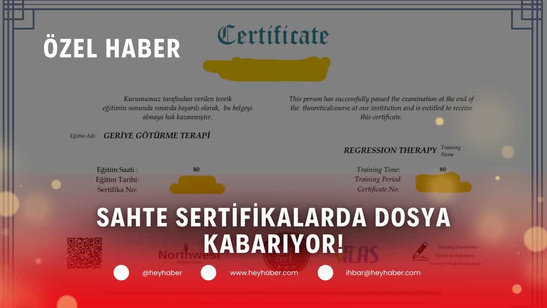 Sahte Sertifika Dosyası KABARIYOR! görseli