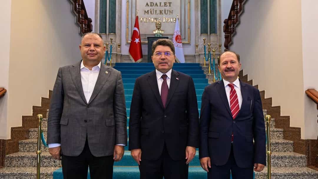 MHP Kırıkkale Milletvekili Öztürk, Bakan Tunç ve Ramazan Can ile görüştü görseli