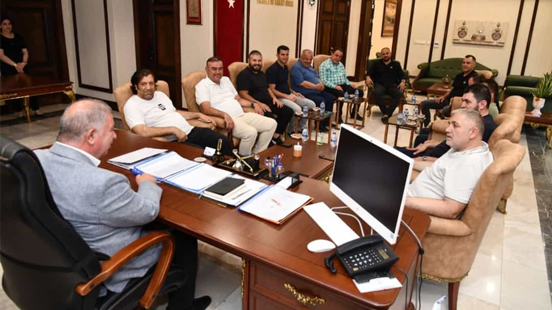 Isparta 32 Spor’dan Itso’ya ziyaret: Yeni sezon için destek mesajı görseli