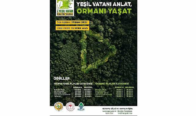 Gençlerden Yeşil Vatan Kısa Film Yarışması’na yoğun ilgi görseli