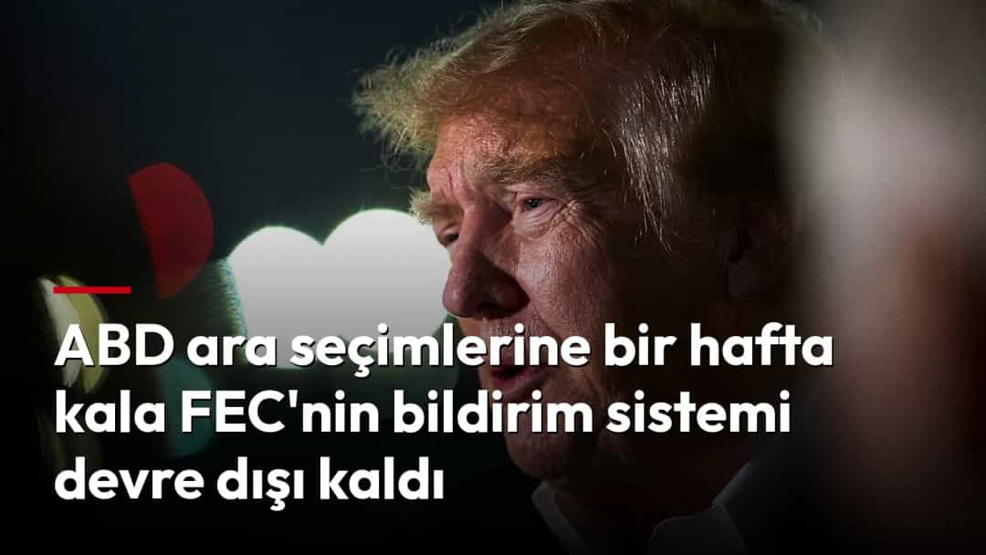 Donald Trump'ın karanlık bir ortamda çekilmiş yakın plan portresi.