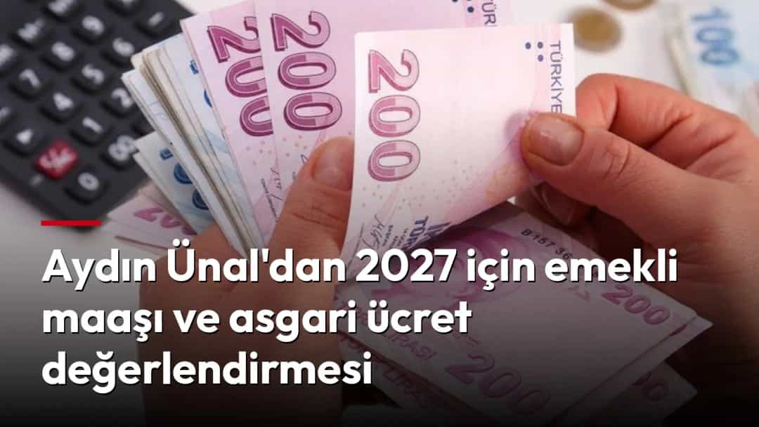 Bir kişinin elinde Türk lirası banknotları; arka planda hesap makinesi ve başka banknotlar görülüyor.