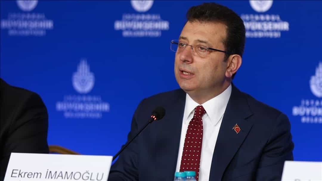 İmamoğlu, Başsavcı Gürlek'e yönelik sözleri nedeniyle hakim karşısında görseli