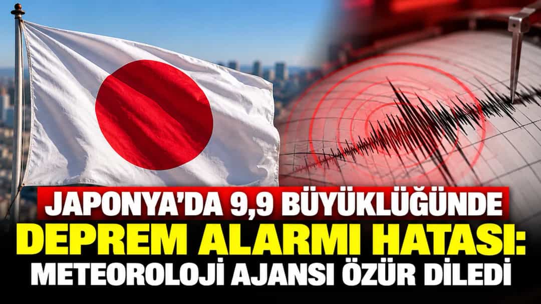Japonya’da 9,9 Büyüklüğünde Deprem Alarmı Hatası: Meteoroloji Ajansı Özür Diledi