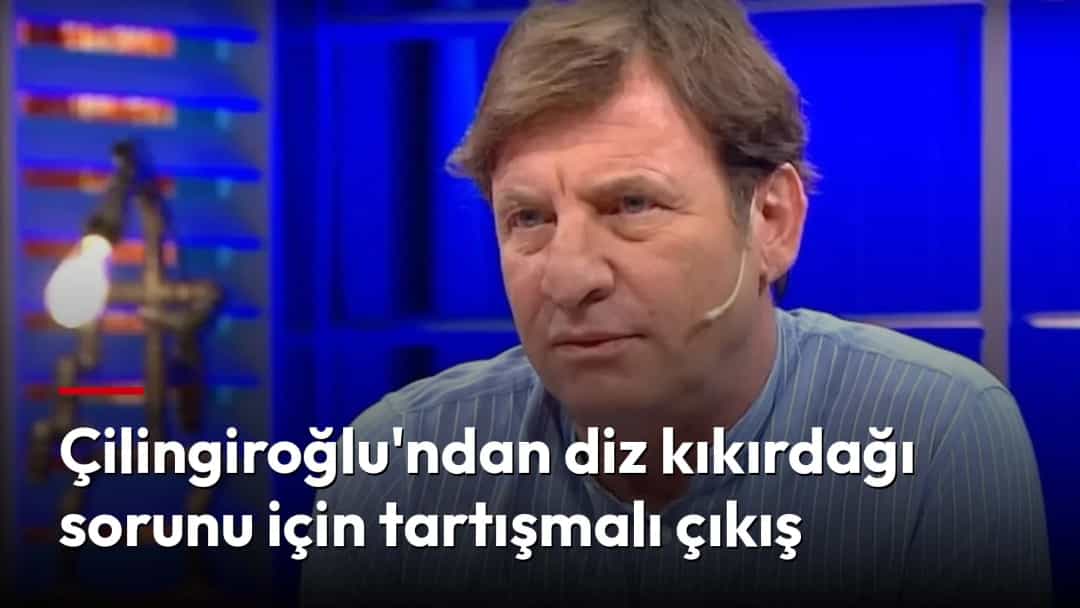 Kaya Çilingiroğlu, bir televizyon programında konuşurken