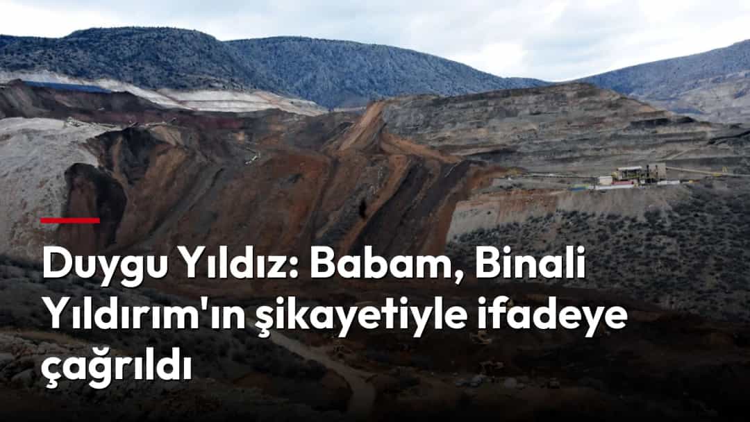 Dağlık arazide geniş bir açık maden sahası ve kazı çalışmaları.