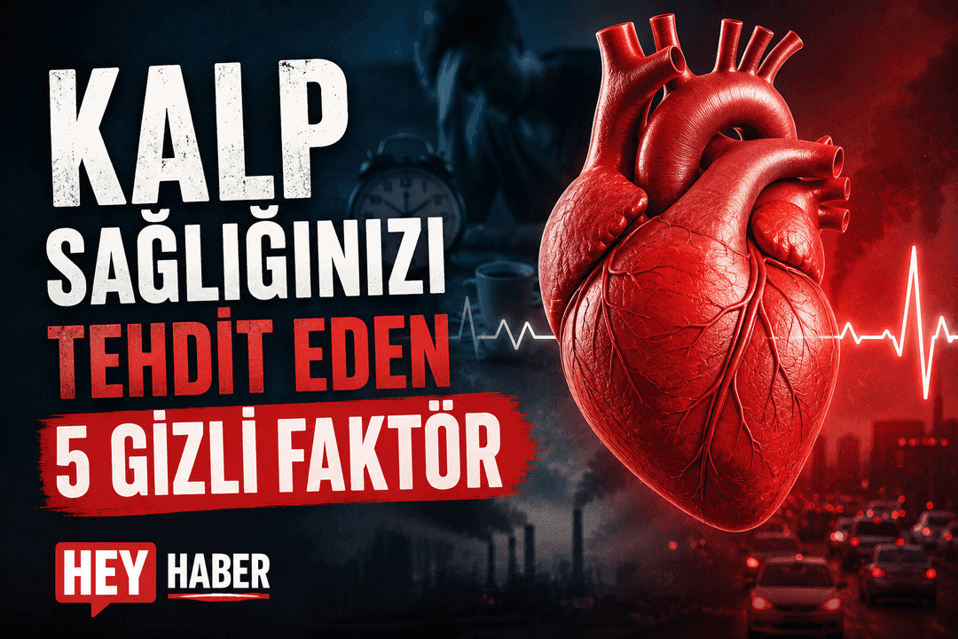 Kalp Sağlığınızı Tehdit Eden 5 Gizli Faktör görseli