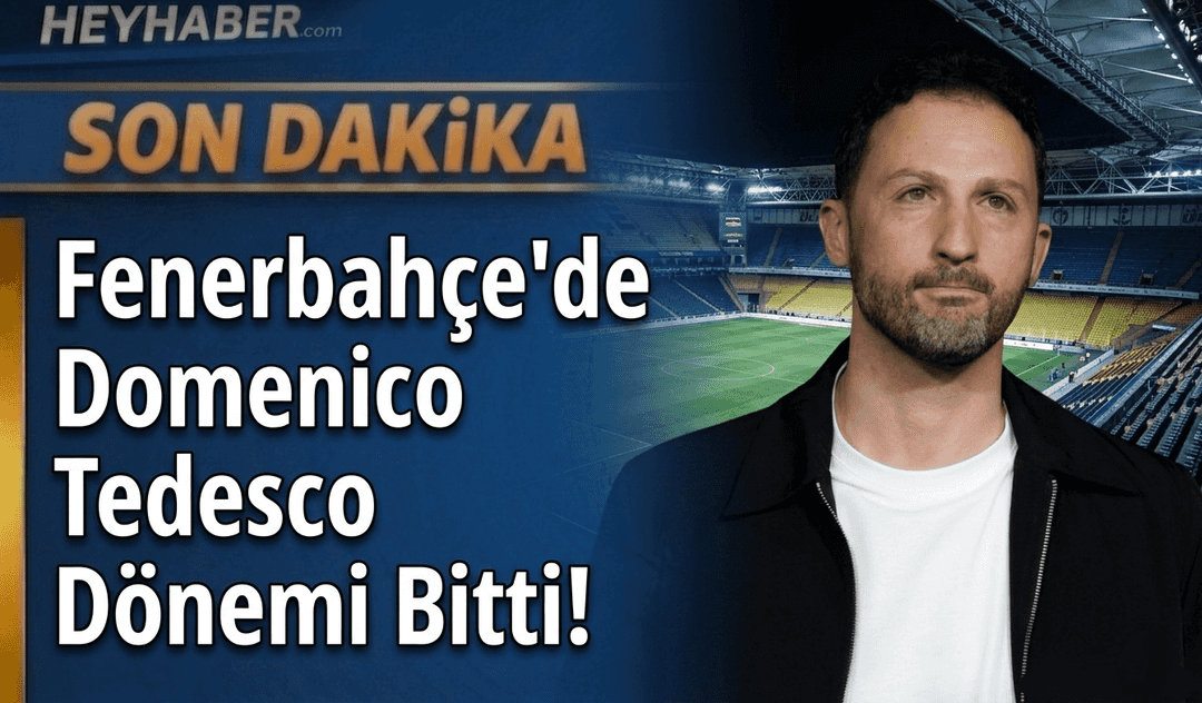 Fenerbahçe'de Domenico Tedesco Dönemi Bitti! görseli