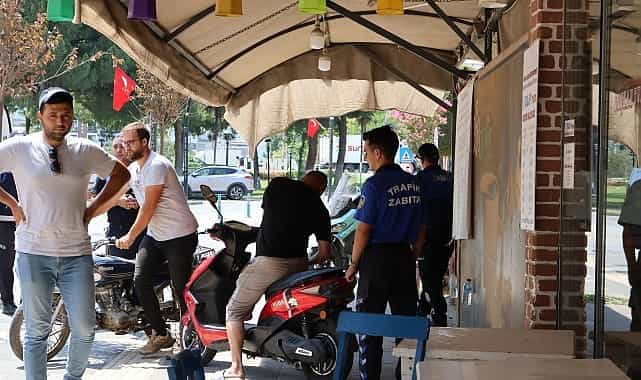Büyükşehir’den Ahmetli’de Kaldırım İşgallerine Denetim görseli