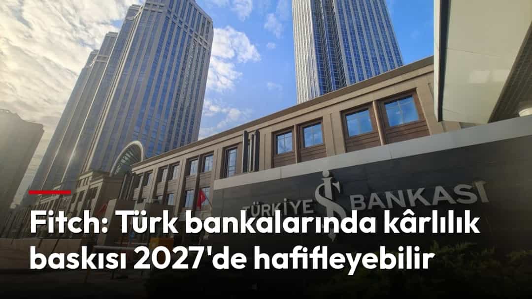 Türkiye İş Bankası binası ve ön cephesindeki banka tabelası.