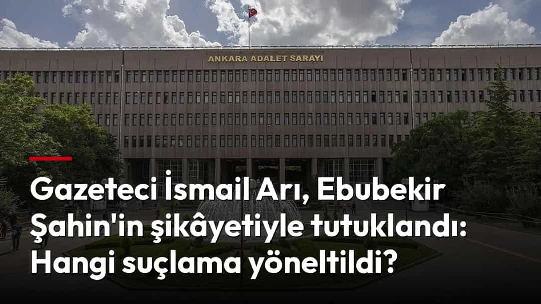 Ankara Adalet Sarayı'nın önden görünümü