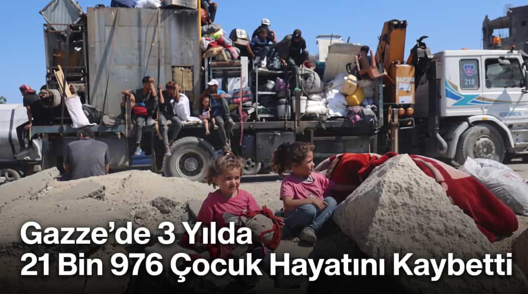 Gazze’de 3 Yılda 21 Bin 976 Çocuk Hayatını Kaybetti