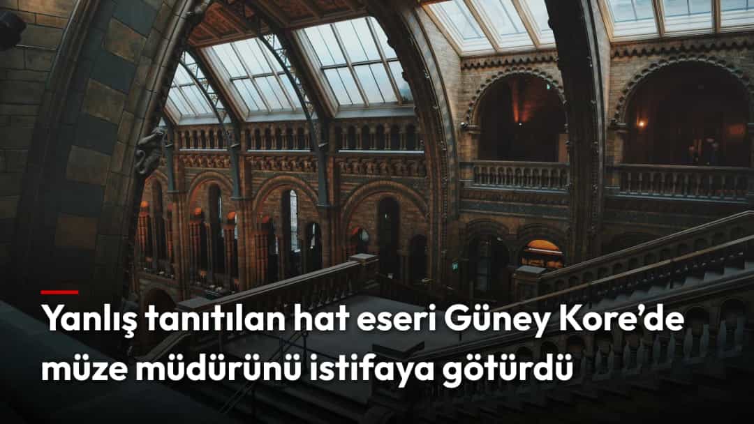 Tarihi bir müzenin iç mekânı (temsili)