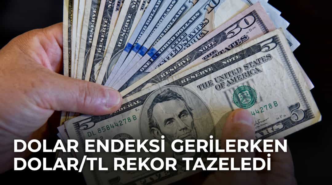 Dolar Endeksi Gerilerken Dolar/TL Rekor Tazeledi