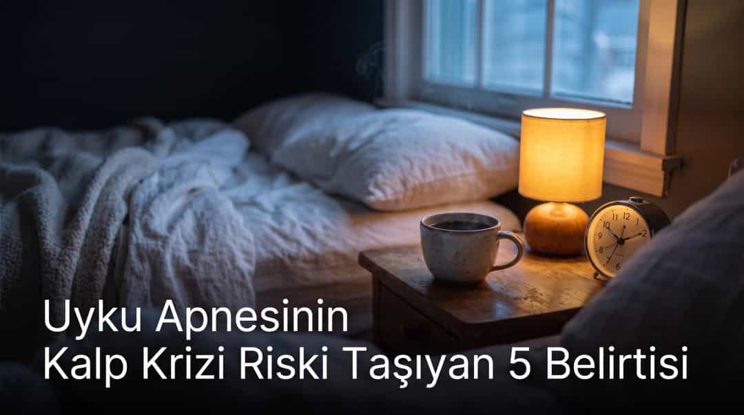 Uyku Apnesinin Kalp Krizi Riski Taşıyan 5 Belirtisi