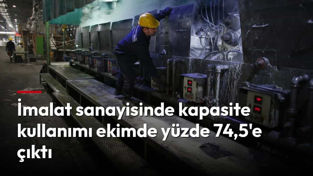 Bir işçi, üretim tesisindeki makine ve ekipmanların yanında çalışıyor.