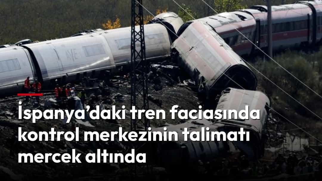 İspanya’daki tren kazasının ardından raydan çıkan vagonlar ve olay yerindeki kurtarma ekipleri