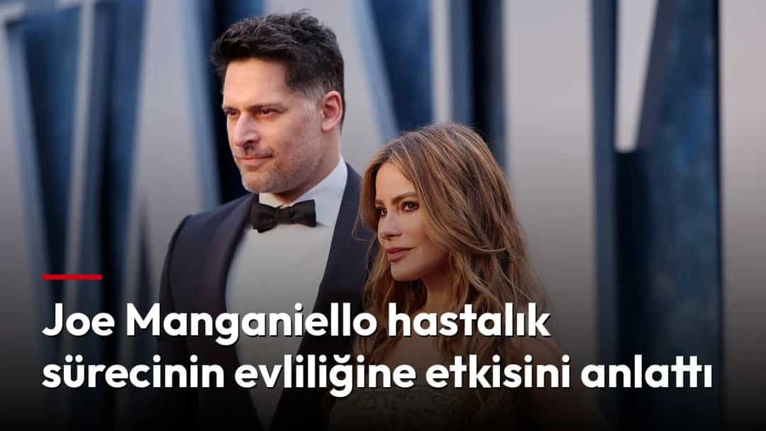 Joe Manganiello ve Sofia Vergara bir etkinlikte birlikte poz veriyor.
