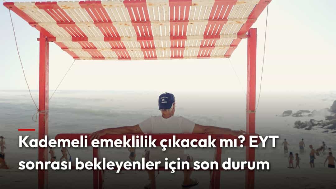 Sahilde bankta oturup dinlenen bir kişi (temsili)