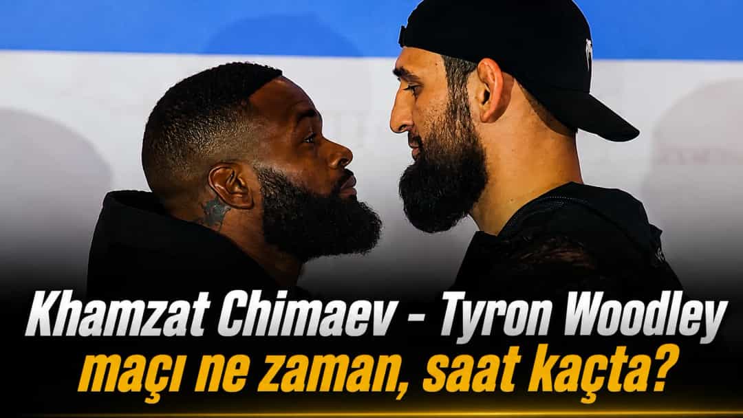 Khamzat Chimaev - Tyron Woodley Maçı Hangi Kanalda?