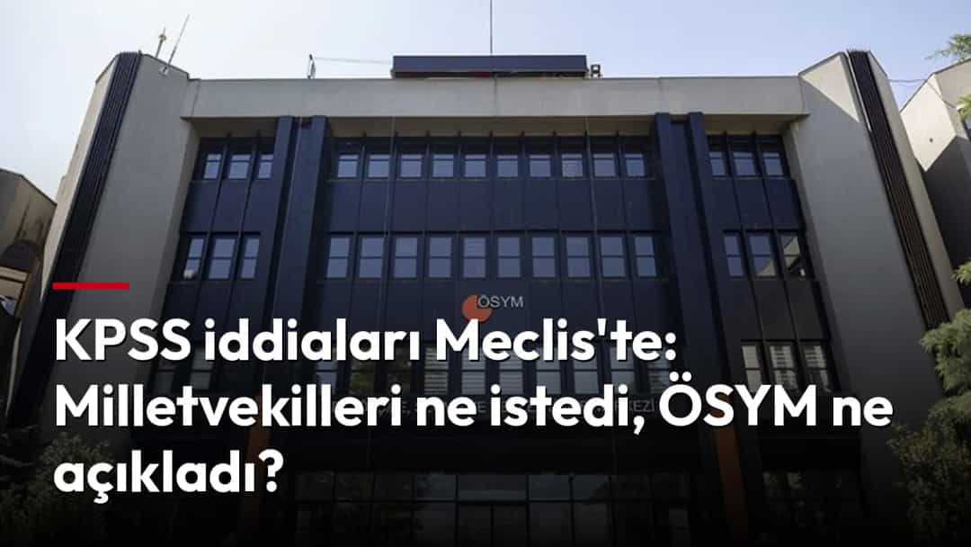 Ankara'daki ÖSYM binasının ön cephesi, ÖSYM logosu ve T.C. Ölçme, Seçme ve Yerleştirme Merkezi yazısı