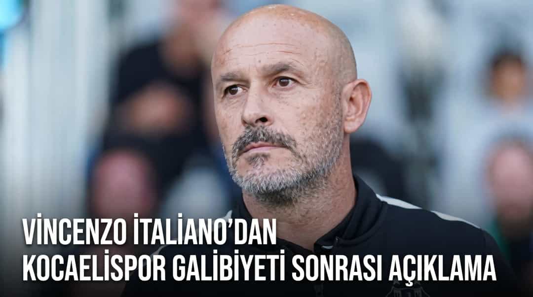 Vincenzo Italiano’dan Kocaelispor Galibiyeti Sonrası Açıklama