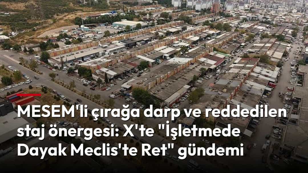 İş yerlerinin sıralandığı bir sanayi sitesinin havadan görünümü.