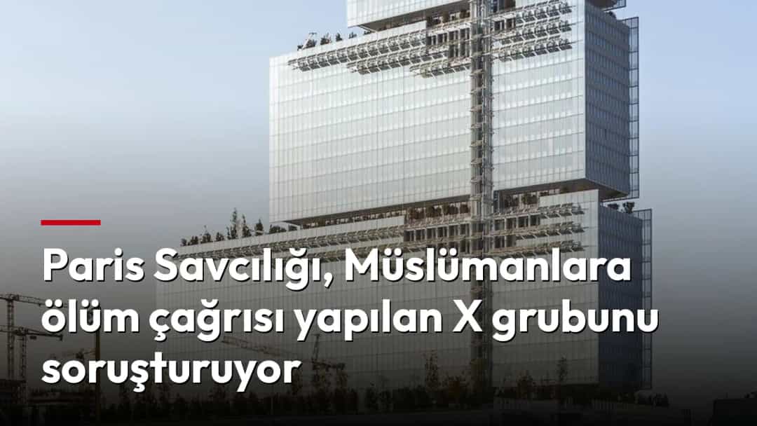 Paris’teki modern Adalet Sarayı binası