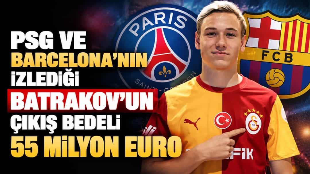 PSG ve Barcelona'nın izlediği Batrakov'un çıkış bedeli 55 milyon euro