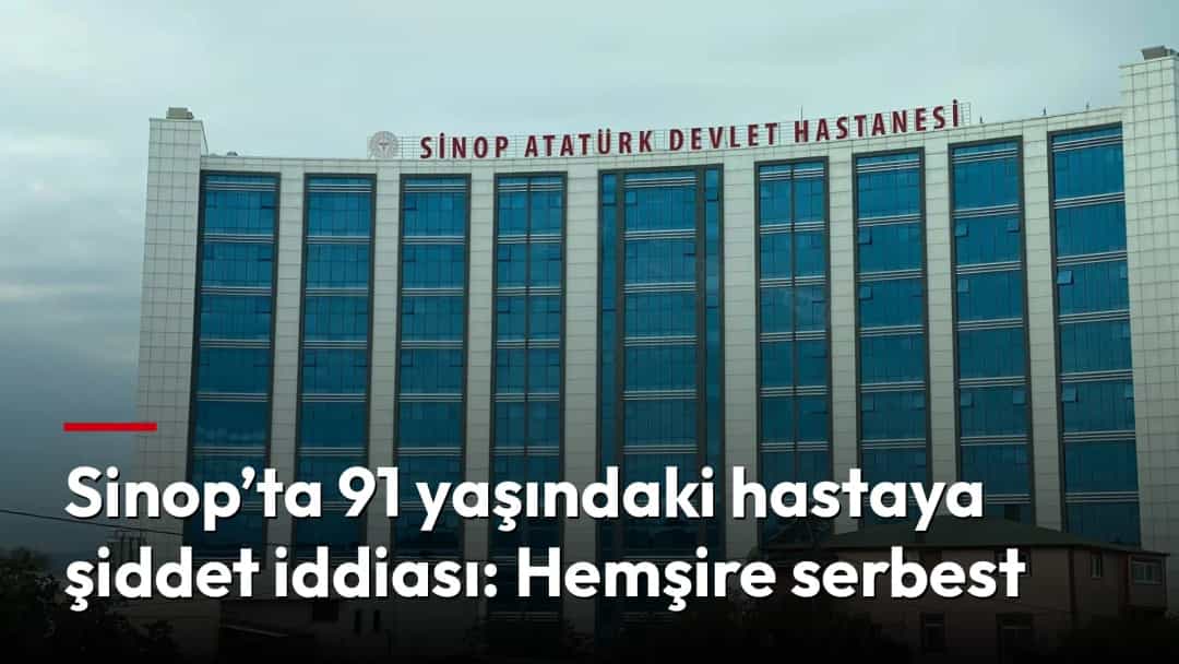 Sinop Atatürk Devlet Hastanesi’nin dış cephesi.