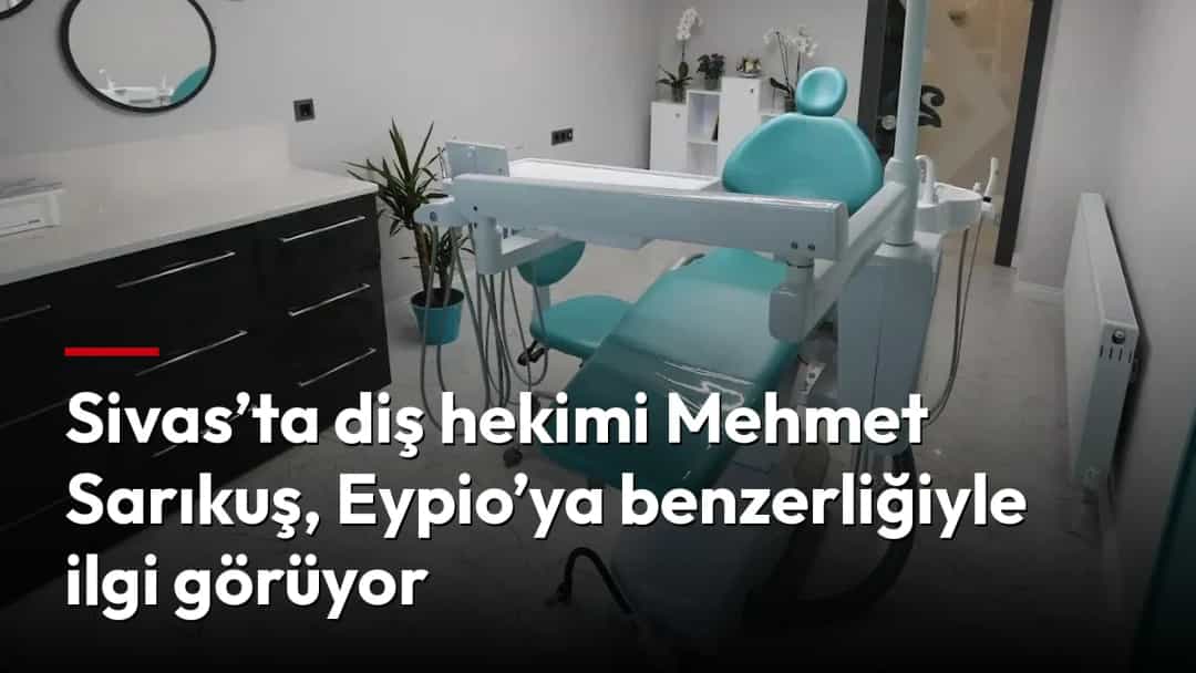 Diş kliniğinde tedavi koltuğu ve muayene ekipmanları