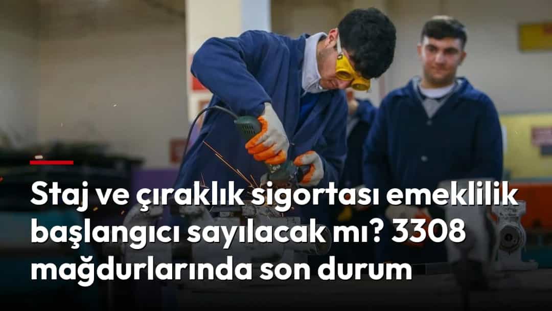 Bir meslek eğitimi atölyesinde metal parça üzerinde çalışan çıraklar